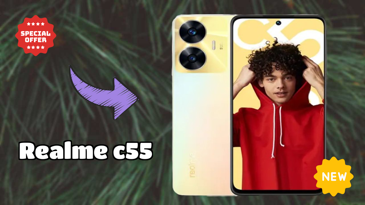 ₹10,999 पर Realme C55 - पूरा स्पेसिफिकेशन लिस्ट