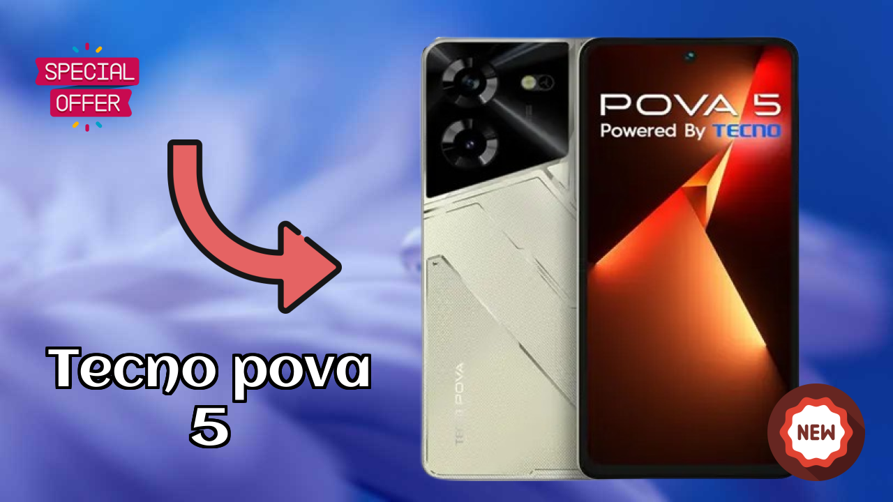 ₹13,998 पर Tecno Pova 5 - पूरा स्पेसिफिकेशन लिस्ट